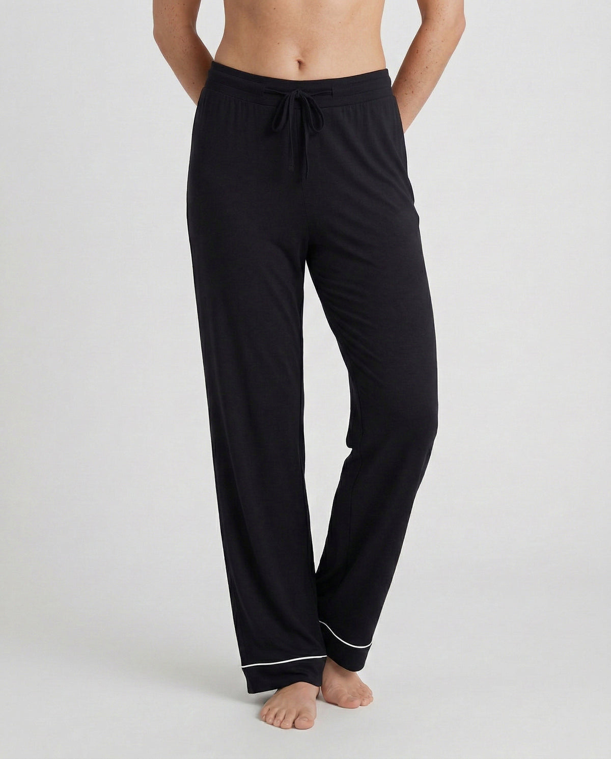 Zwarte bamboe pyjama
