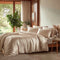 Beige Bamboe Beddengoed